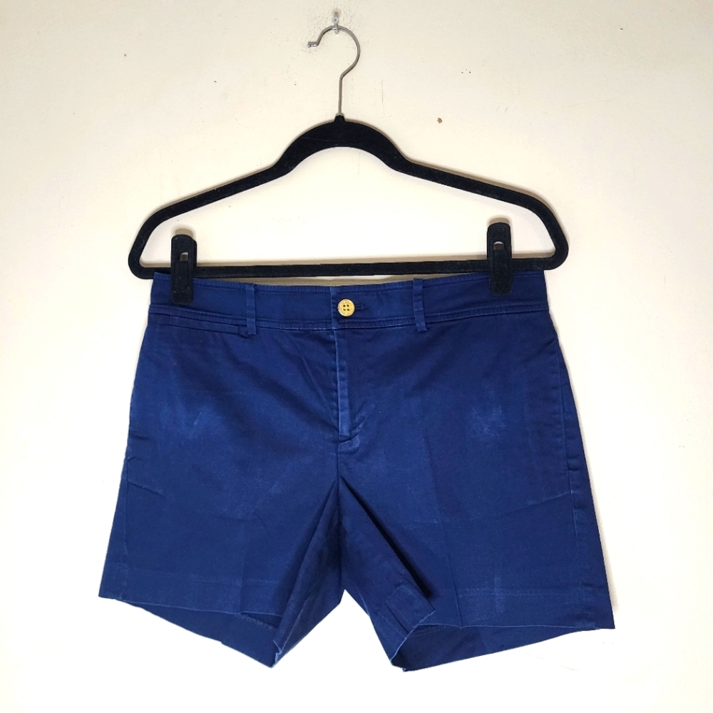 Lauren Ralph Lauren Navy Blue w/ Gold Buttons Shorts Size 6